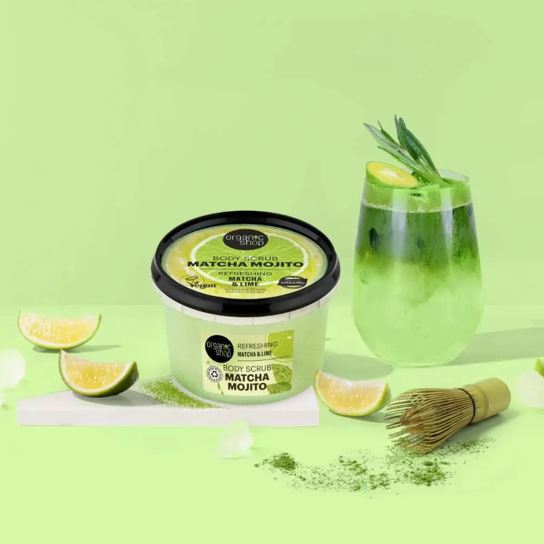 Matcha Mojito Body Scrub Refreshing Matcha & Lime