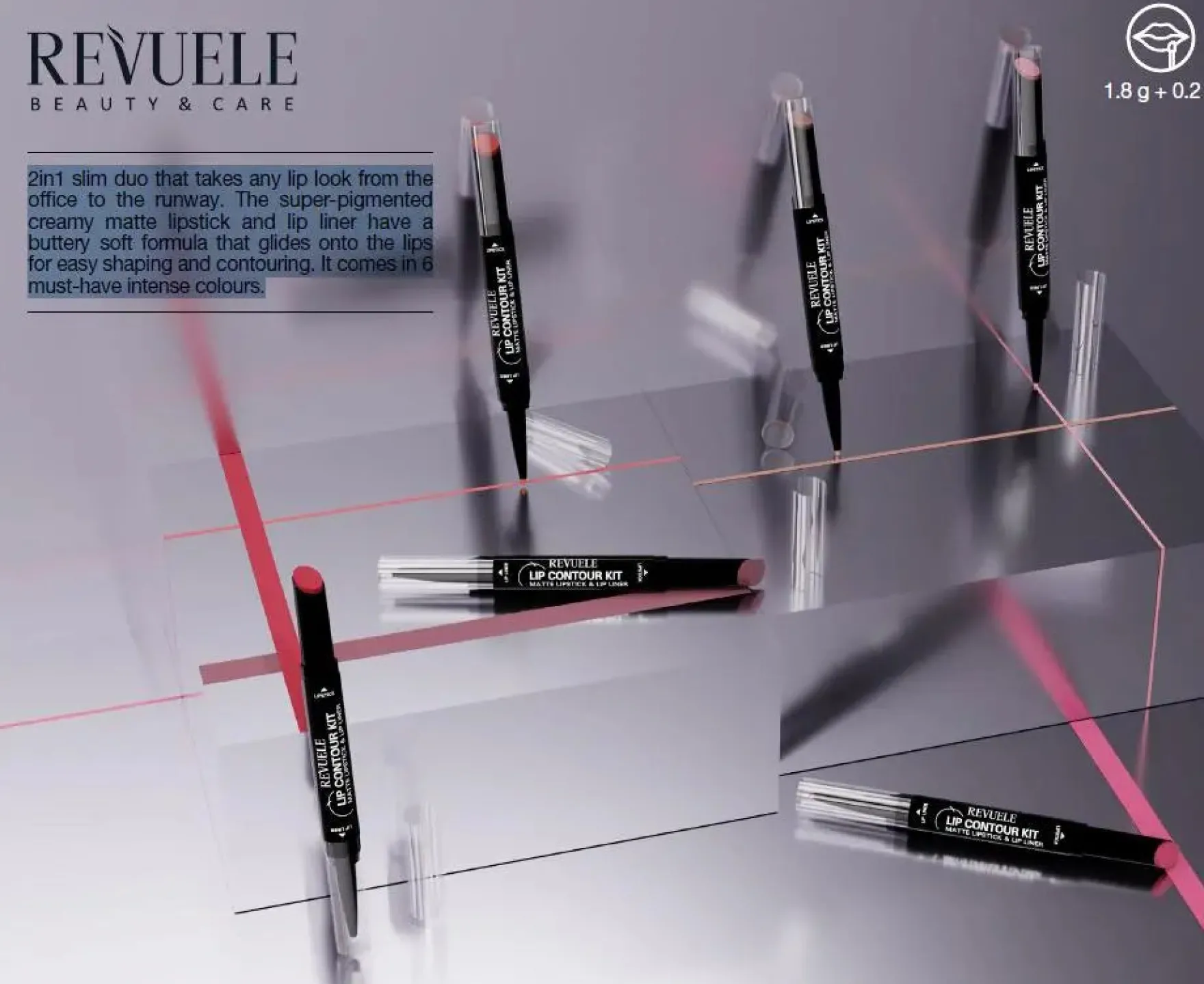 Matte Lipstick & Lip Liner 06 Nude