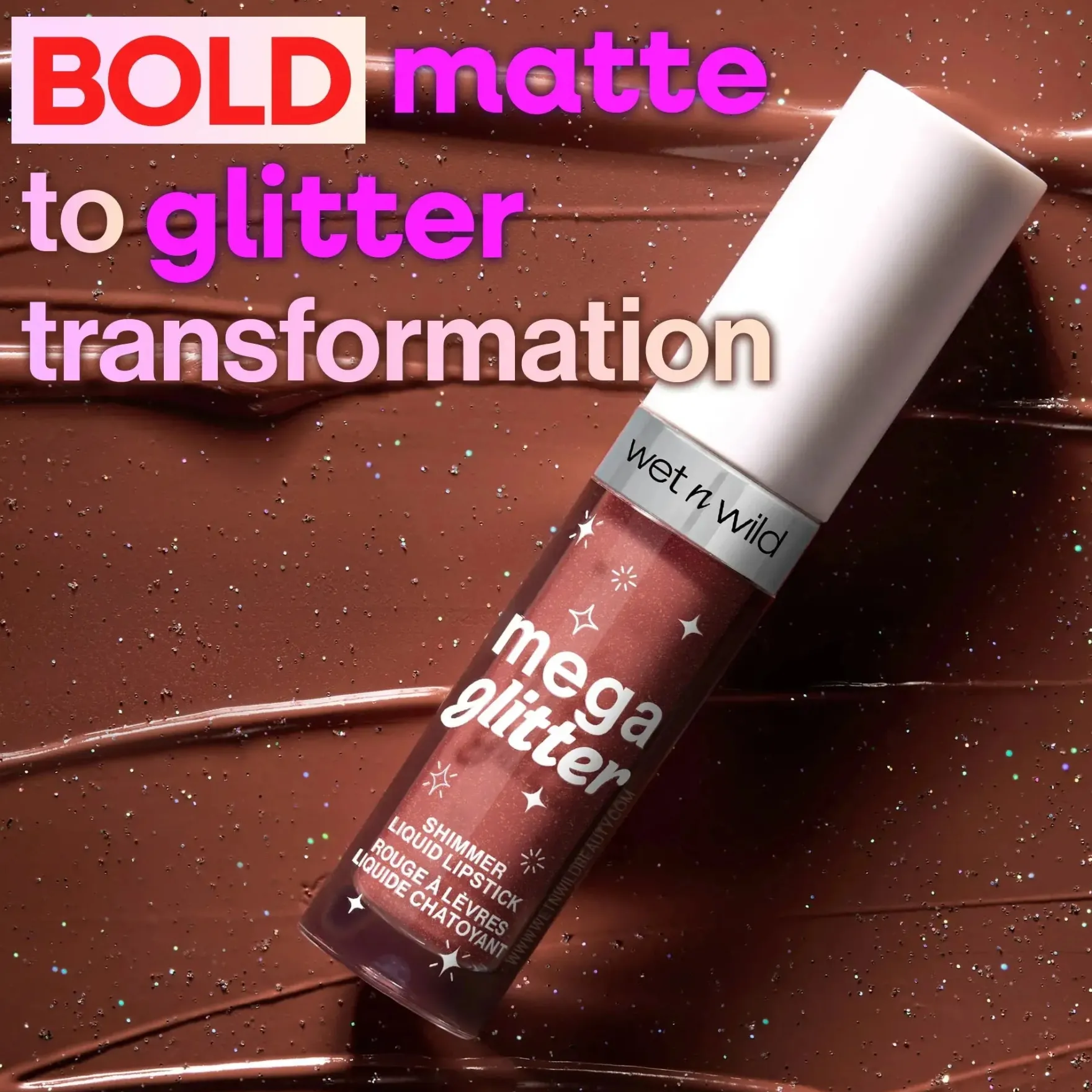 Mega Glitter Shimmer Liquid Lipstick Hear Me Out