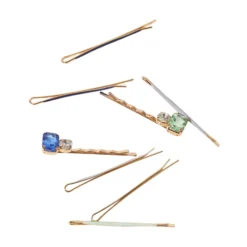 Metal Cloud & Gem Pins Set Garden Bouquet