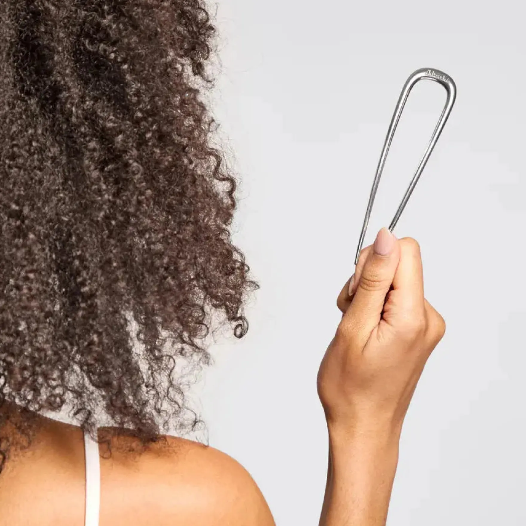 Metal French Hair Pin Silver