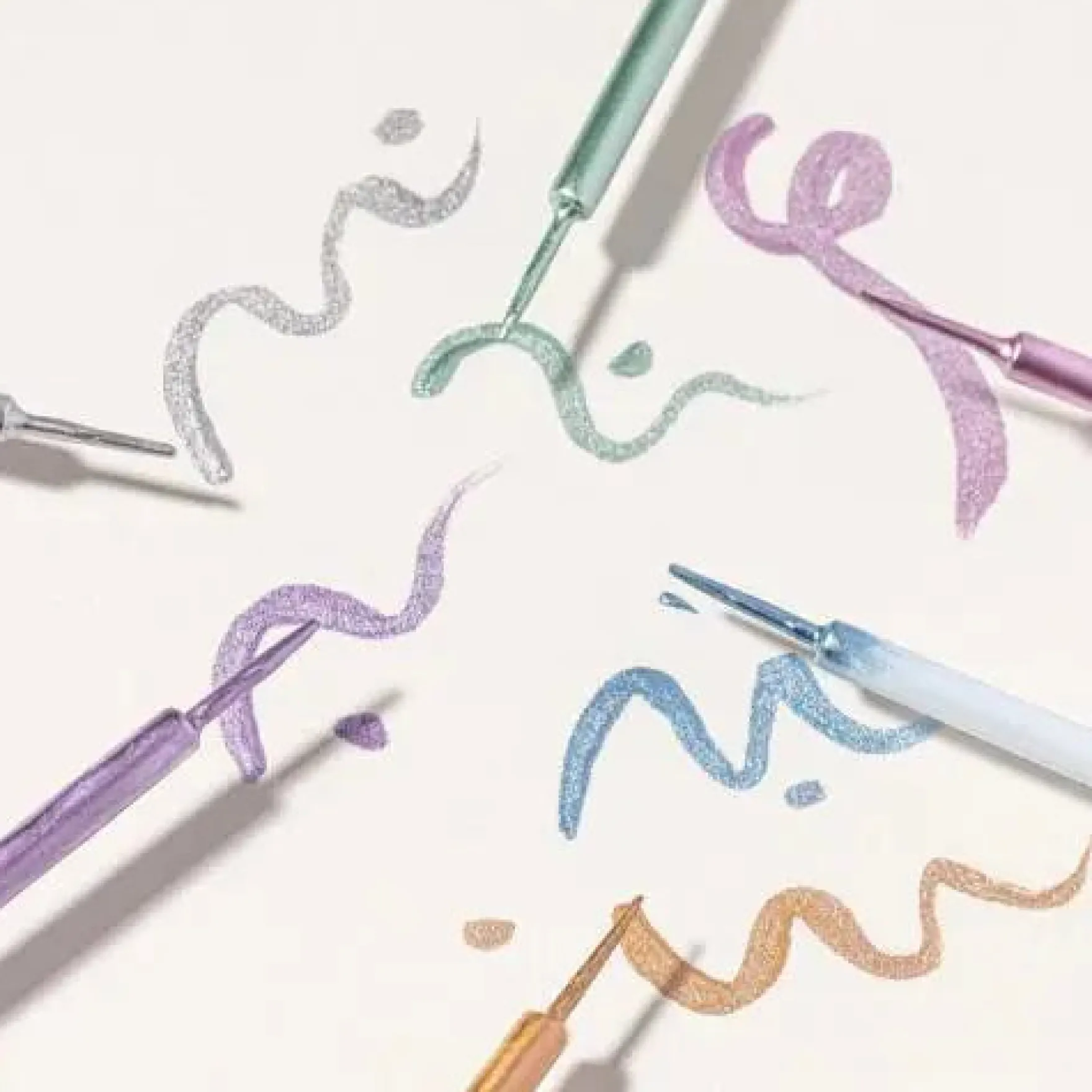 Metal-Iced Metallic Liner Purple Rain