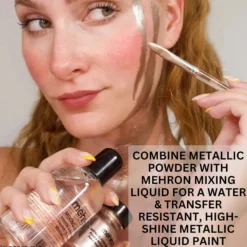 Metallic Powder Gold with Mixing Liquid