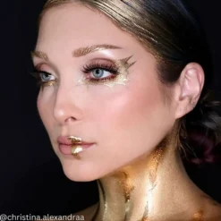 Metallic Powder Gold with Mixing Liquid