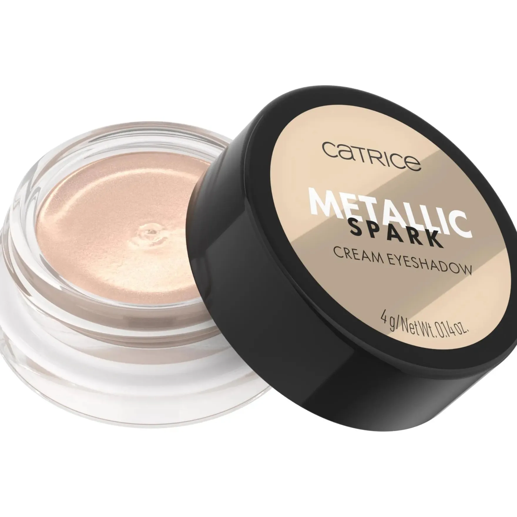 Metallic Spark Cream Eyeshadow 010 Champagne Chic