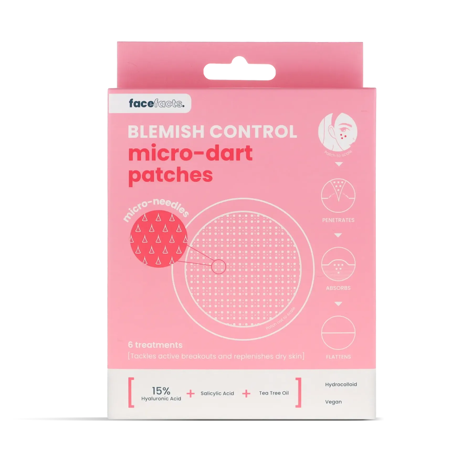 Micro-Dart Patches Blemish Control
