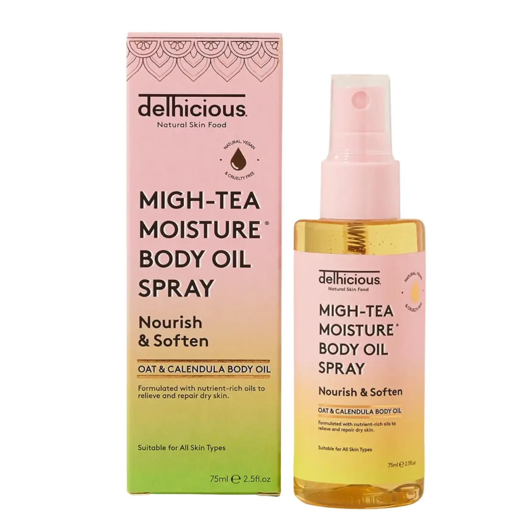 Migh-Tea Moisture Body Oil Spray