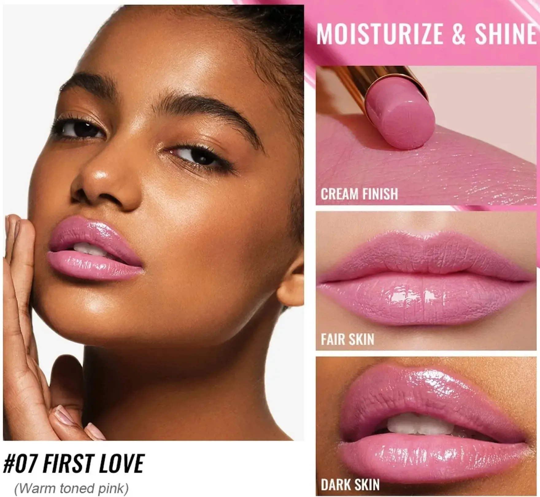 Moisture Shine Lipstick 07 First Love