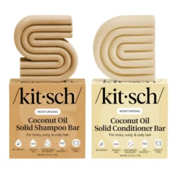 Moisturizing Coconut Oil Shampoo & Conditioner Bar Set