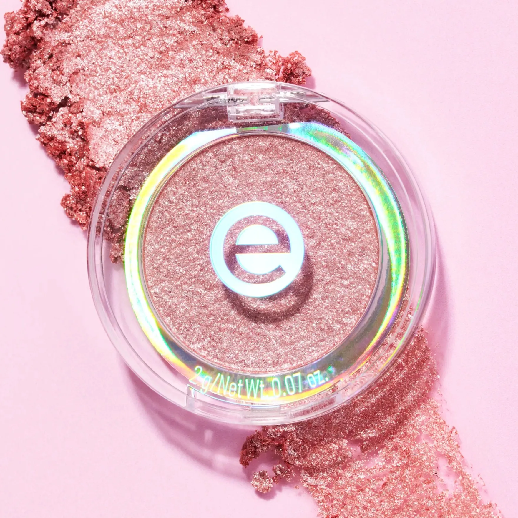 Mono Eyeshadow Glitter 02 Rosy Sparkle