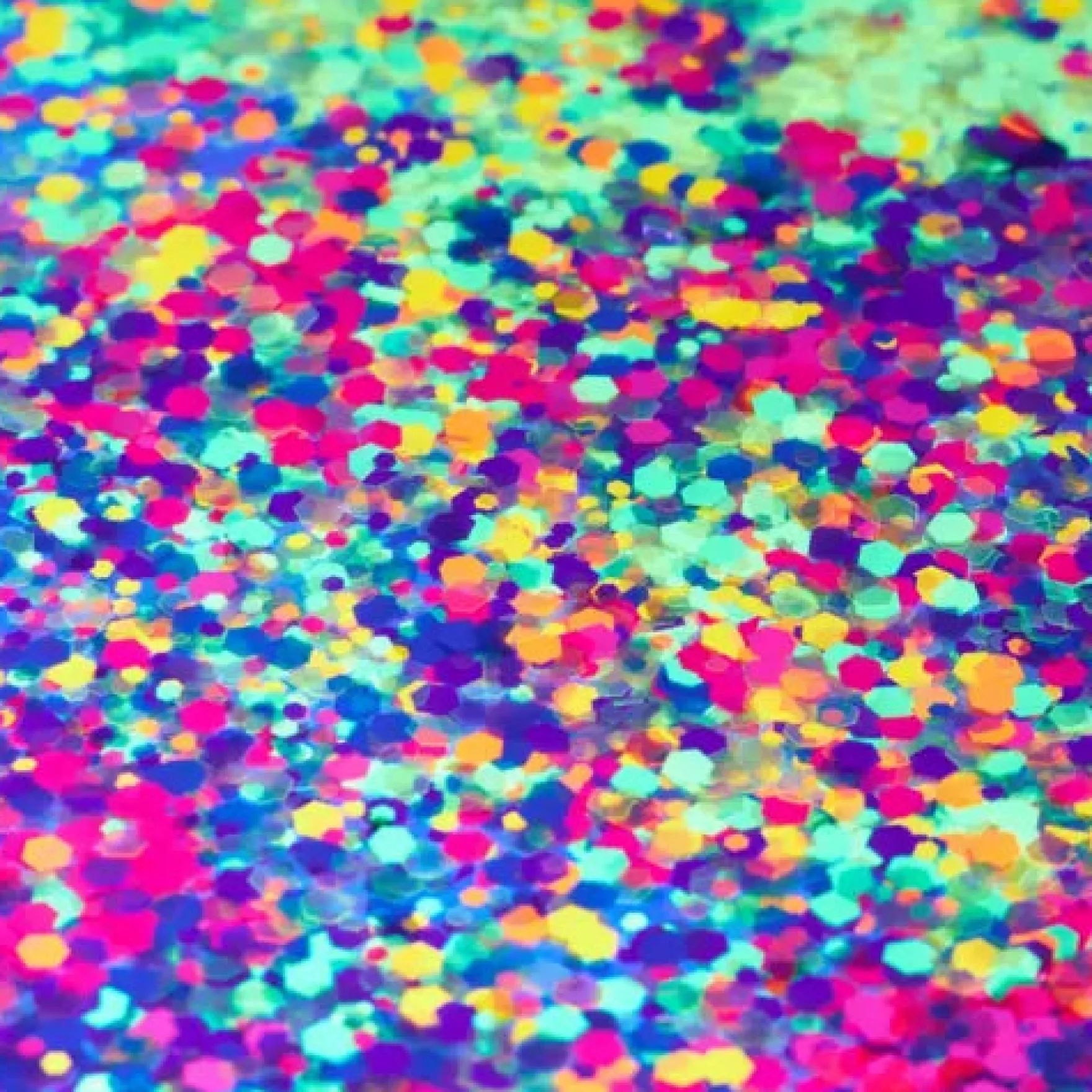 Moon Glitter Neon UV Chunky Glitter Blue