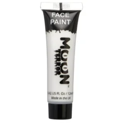 Moon Terror Halloween Face Paint Wicked White