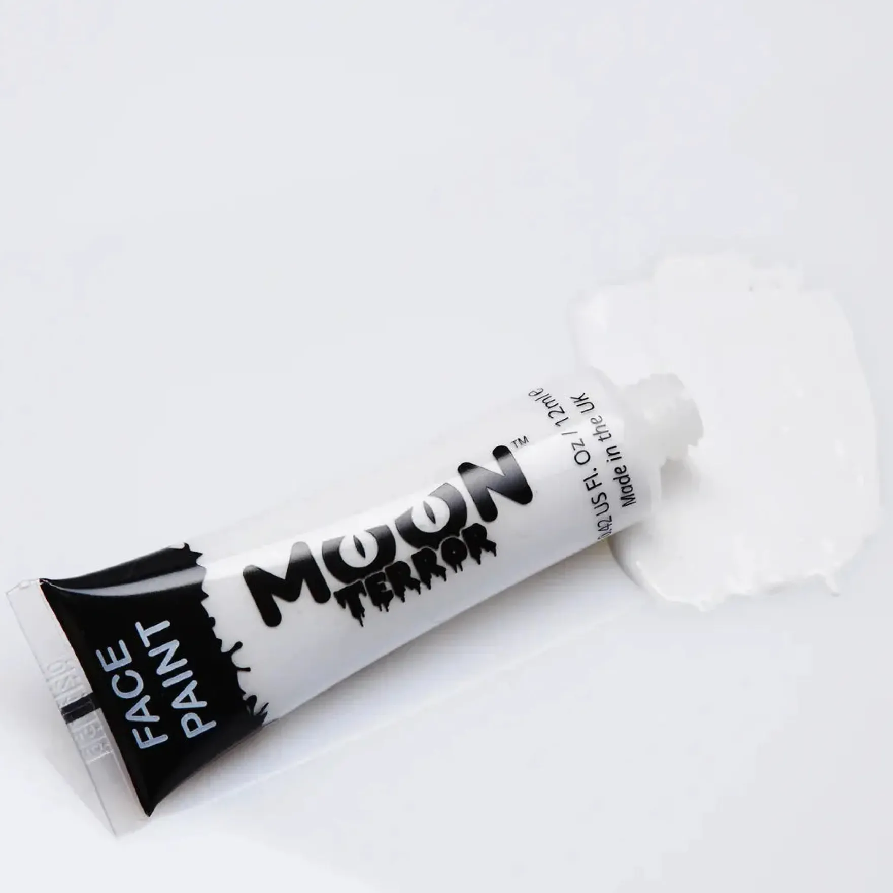 Moon Terror Halloween Face Paint Wicked White