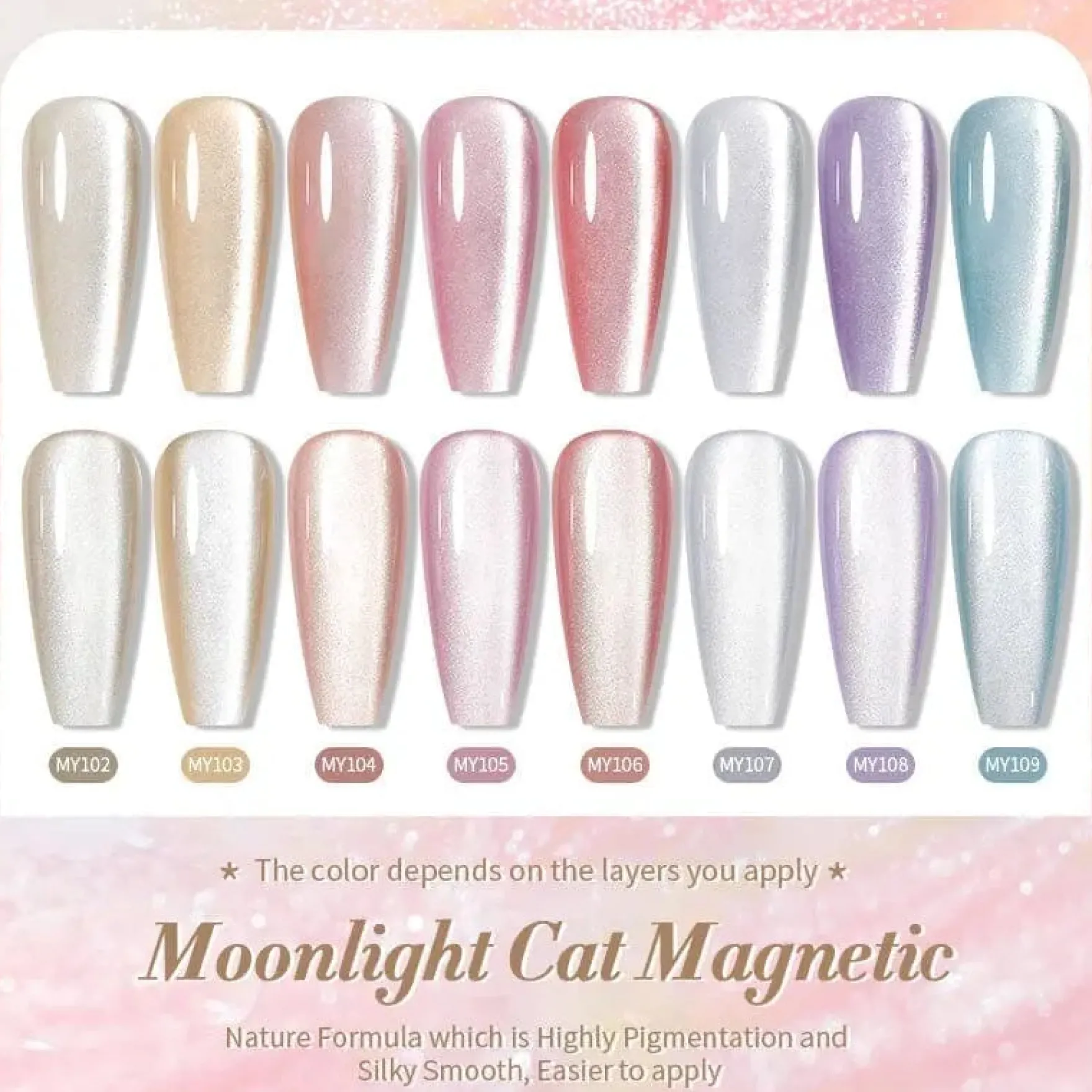 Moonlight Cat Magnetic Gel MY102