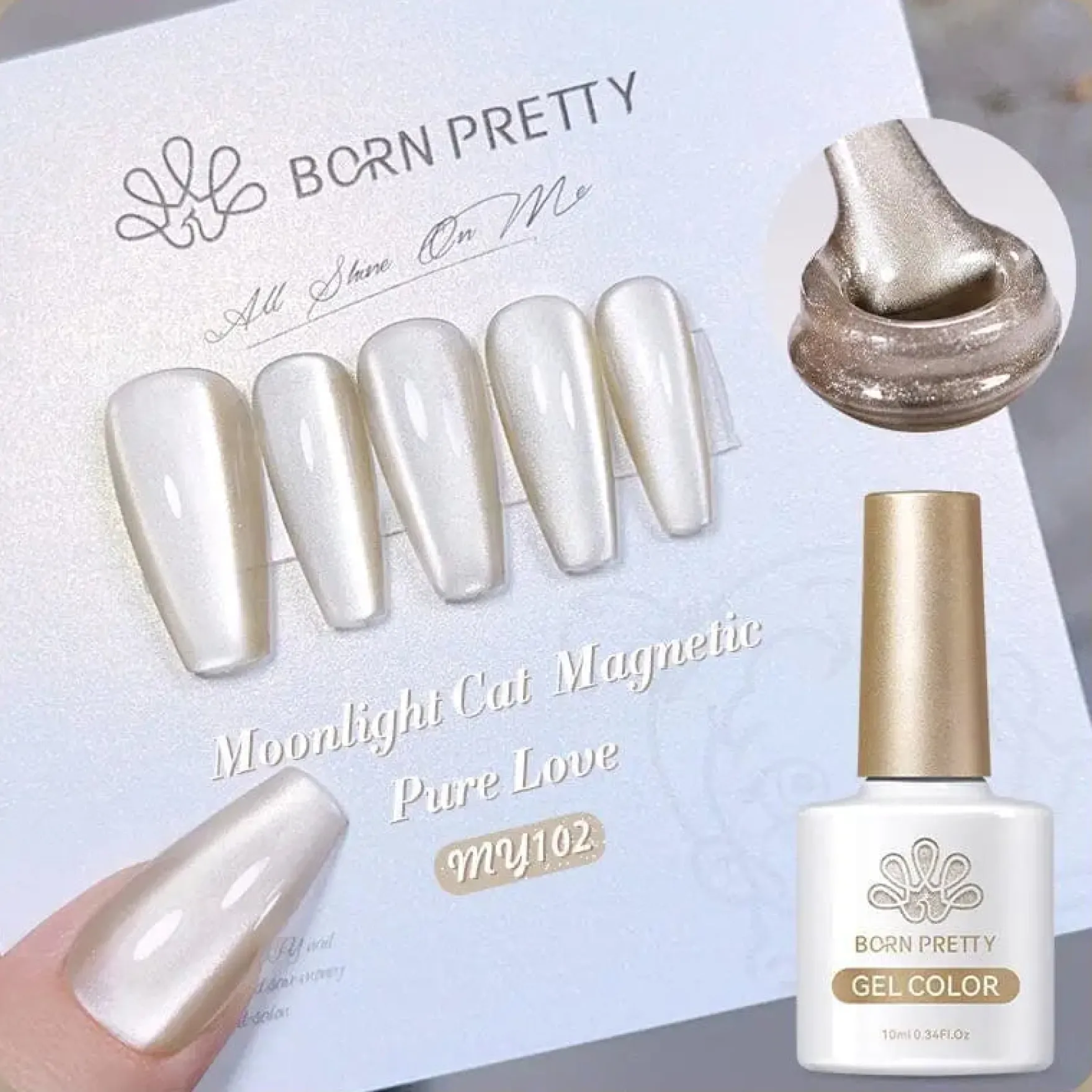 Moonlight Cat Magnetic Gel MY102