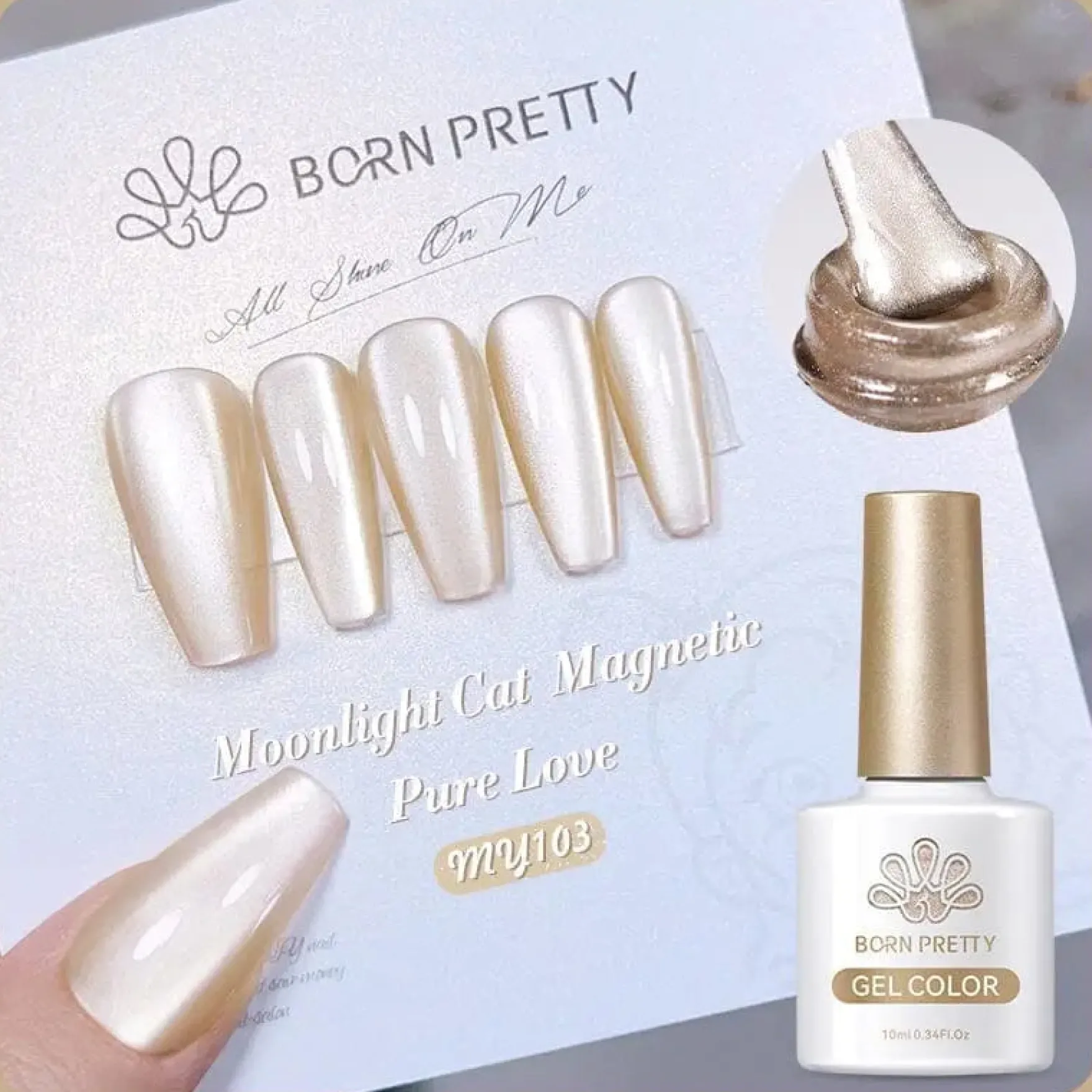 Moonlight Cat Magnetic Gel MY103