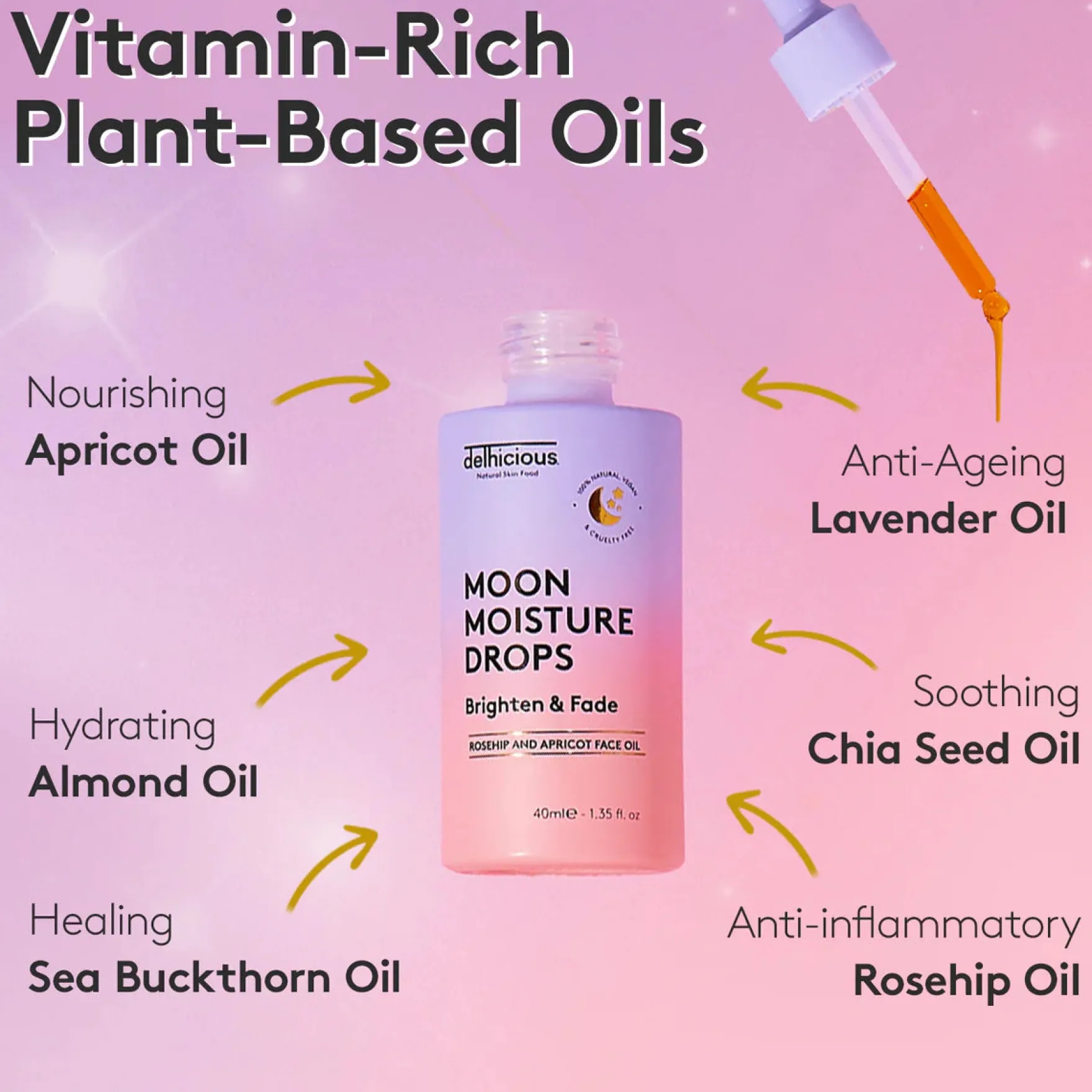 Moon Moisture Drops Face Oil