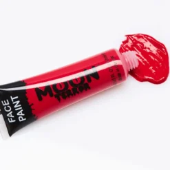 Moon Terror Halloween Face Paint Blood Red