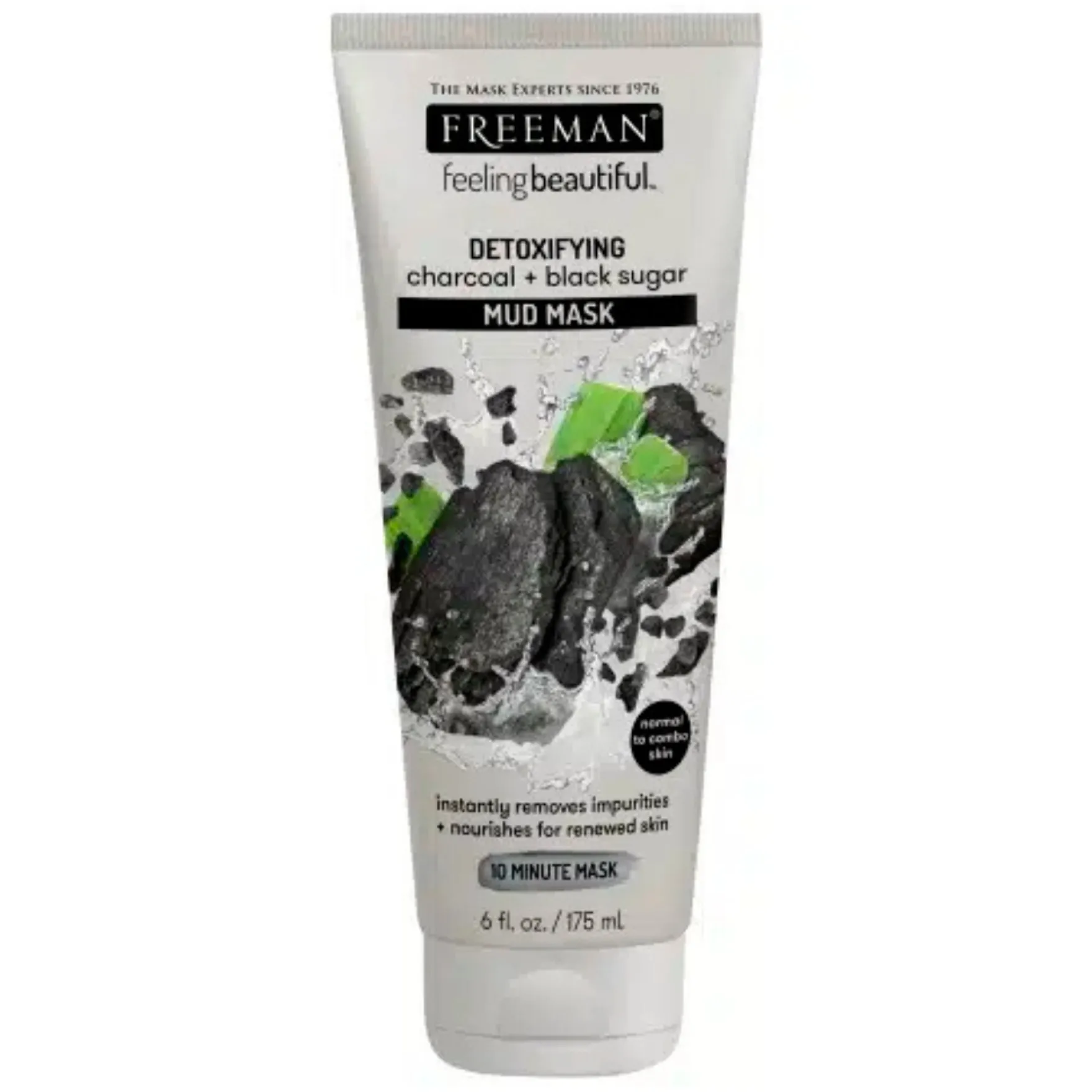 Mud Mask Charcoal and Black Sugar