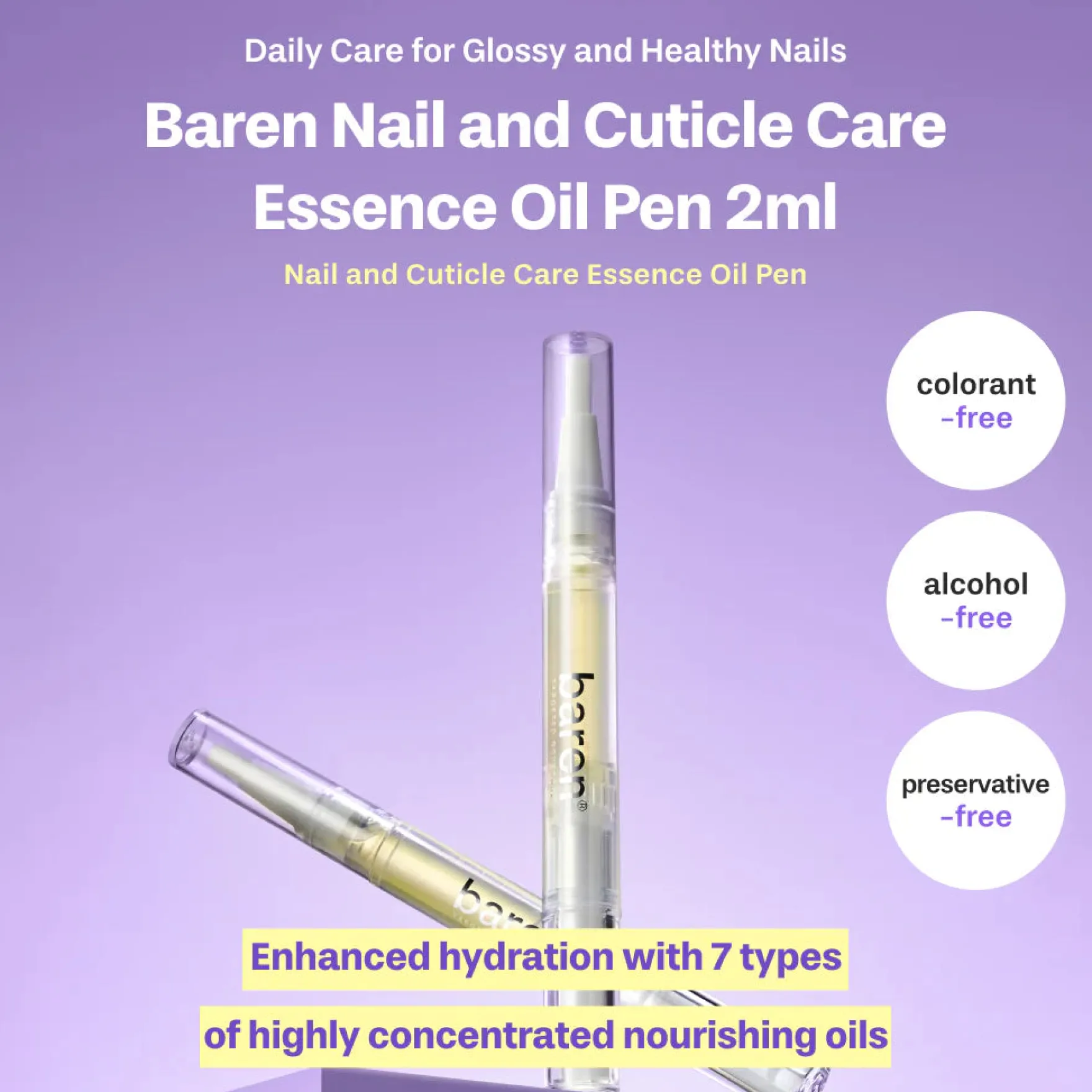 Nail And Cuticle Care Essence Oil Pen