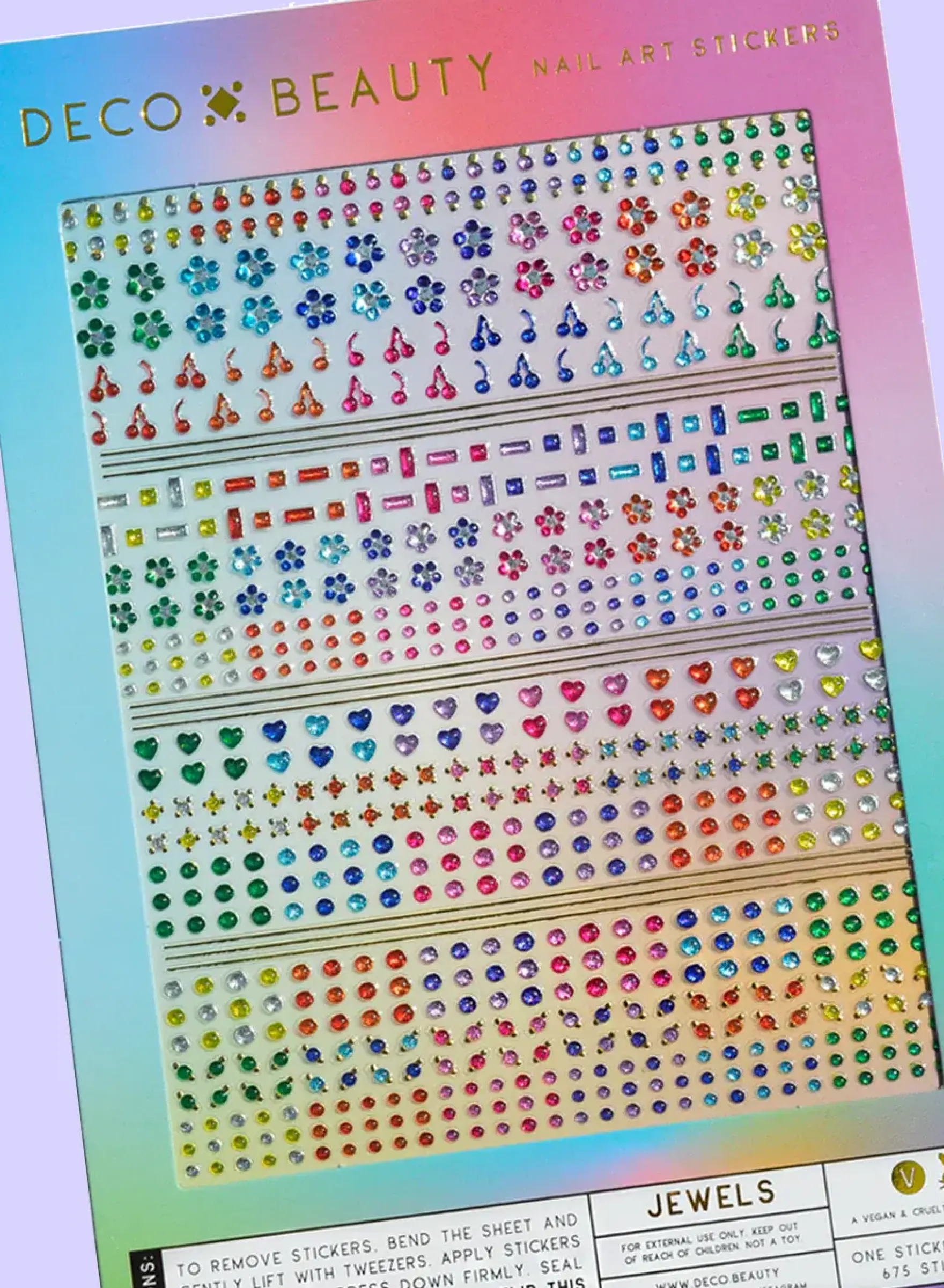 Nail Art Stickers Jewels