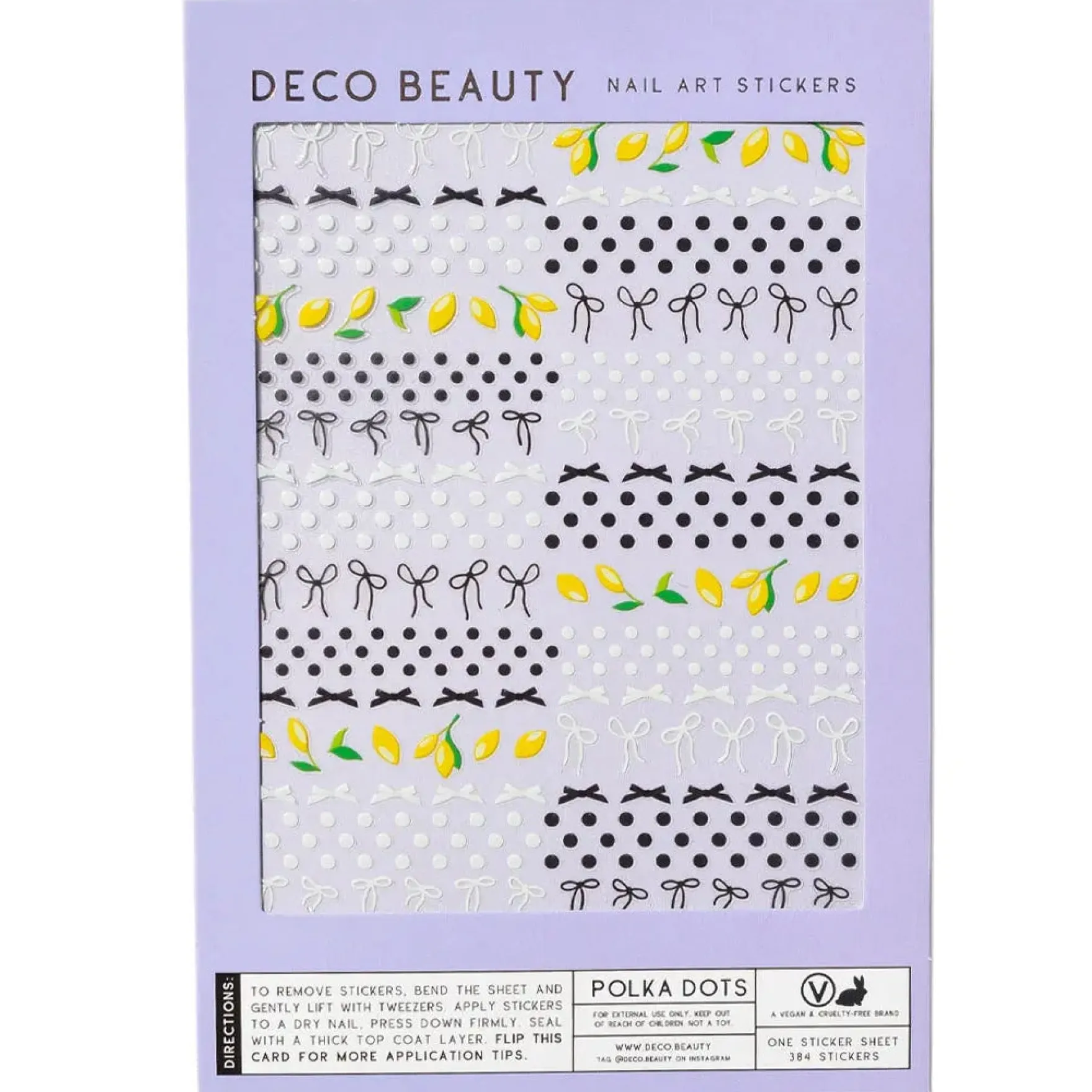 Nail Art Stickers Polka Dots
