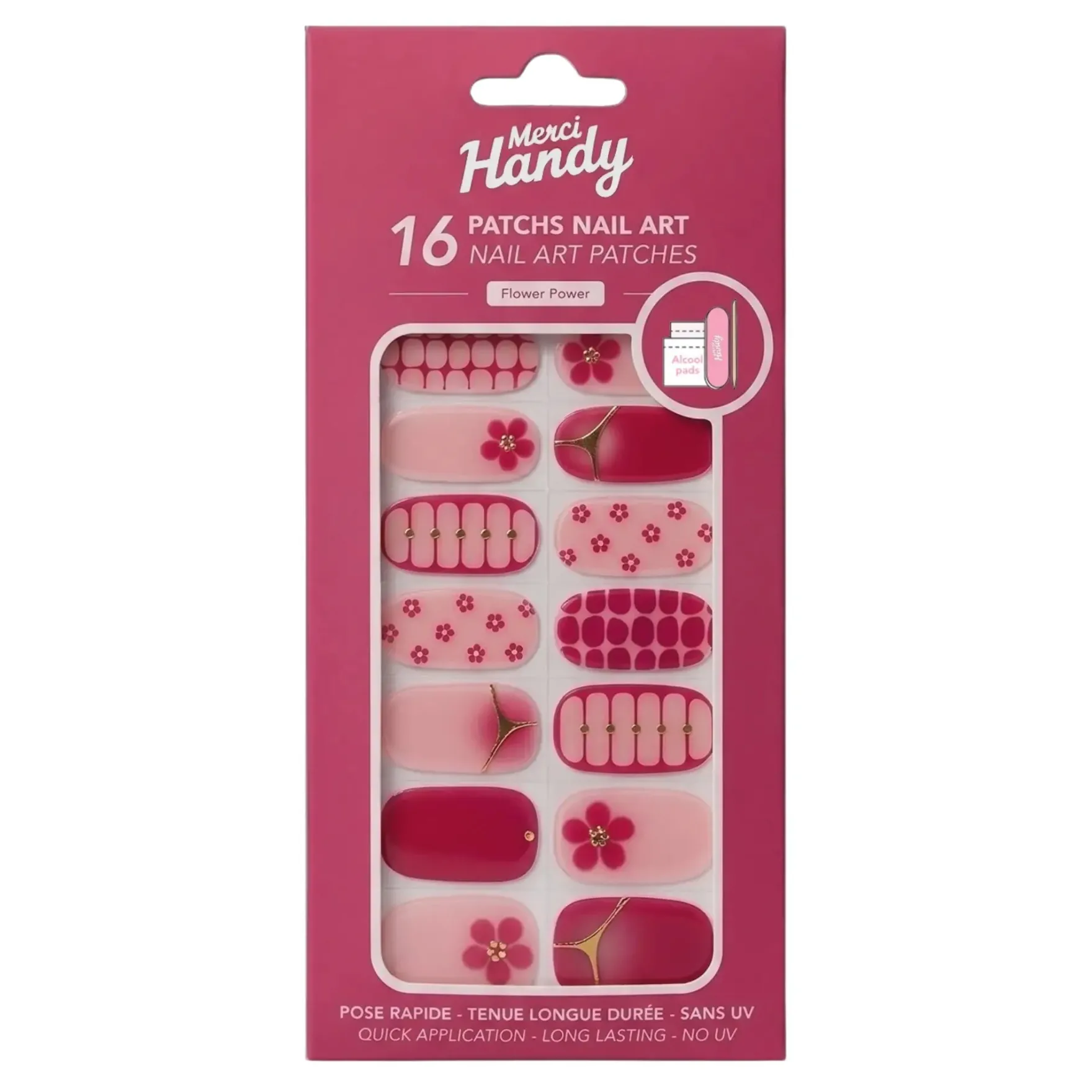 Nail Art Patches Flower Power