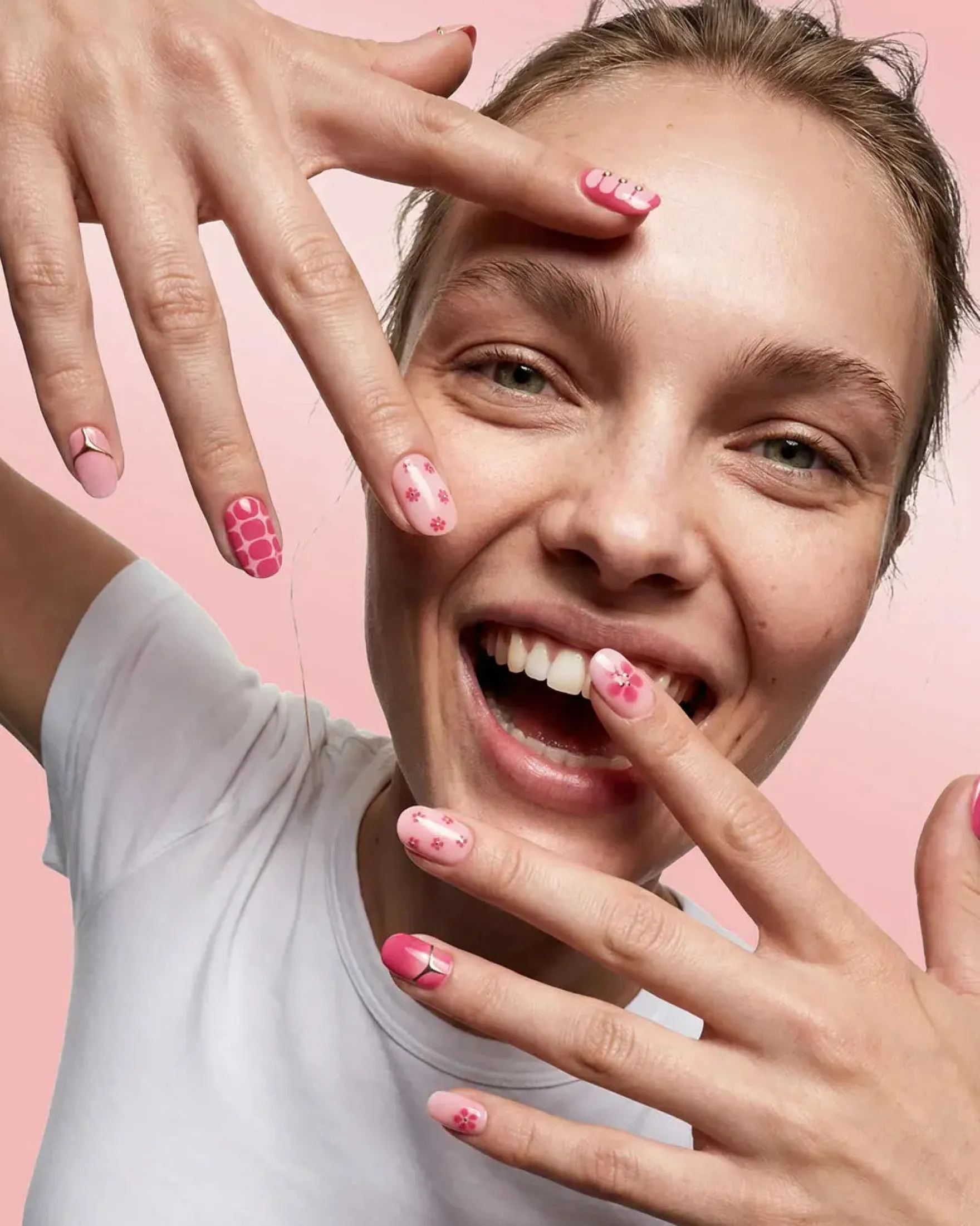 Nail Art Patches Flower Power
