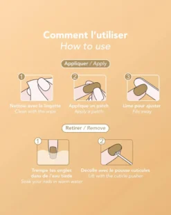 Nail Art Patches Glitter Fever