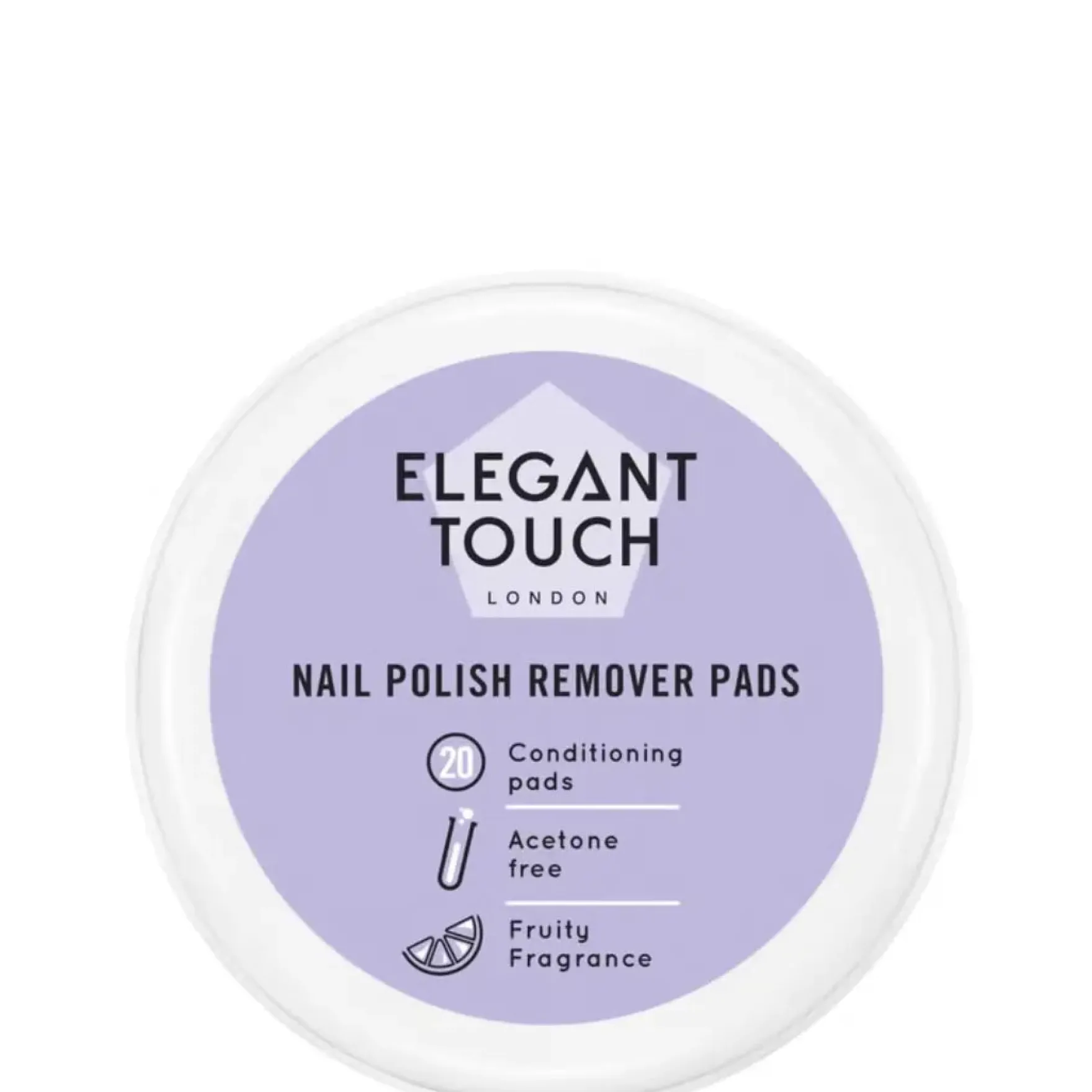 Nail Polish Remover Pads in Pot