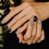 Nail Strips Leopard Black