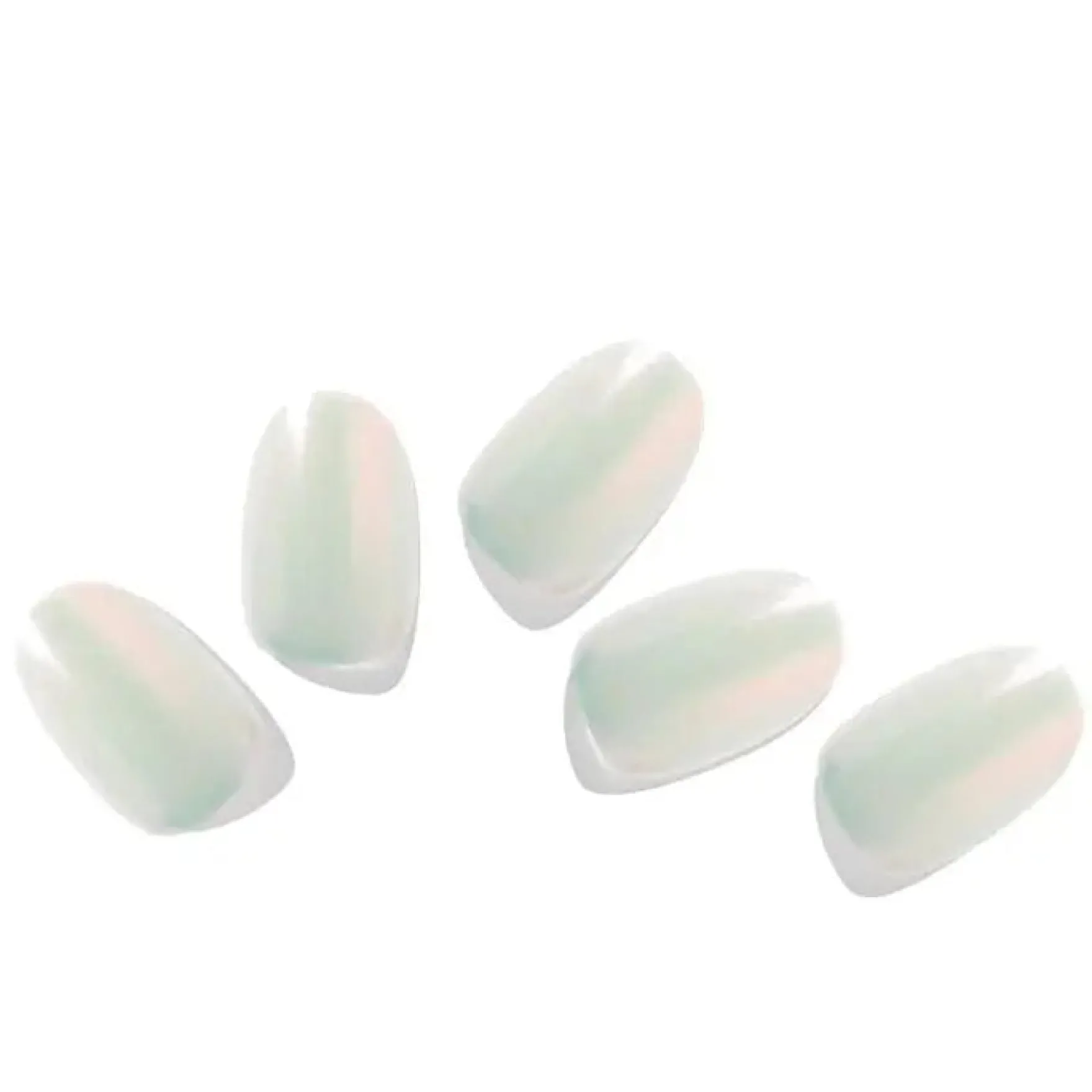 Nail Strips Mirror White