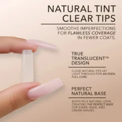 Natural Gel Extensions Almond Short