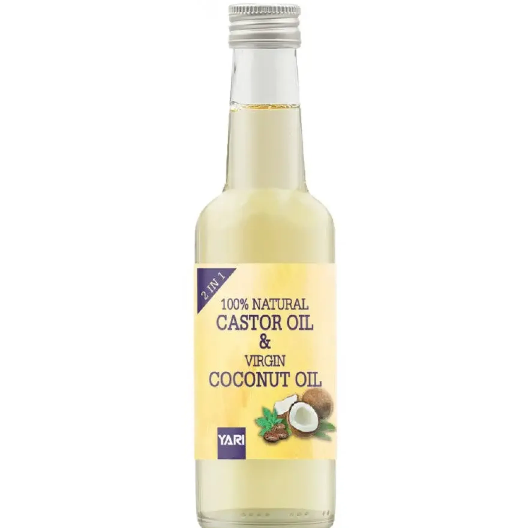 100% Natural Castor & Virgin Coconut Oil