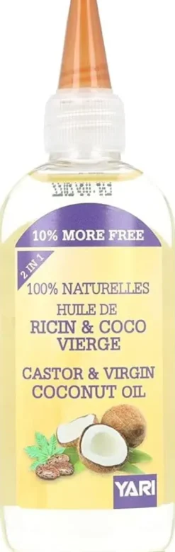 100% Natural Castor & Virgin Coconut Oil