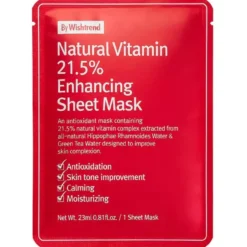 Natural Vitamin 21.5% Enhancing Sheet Mask