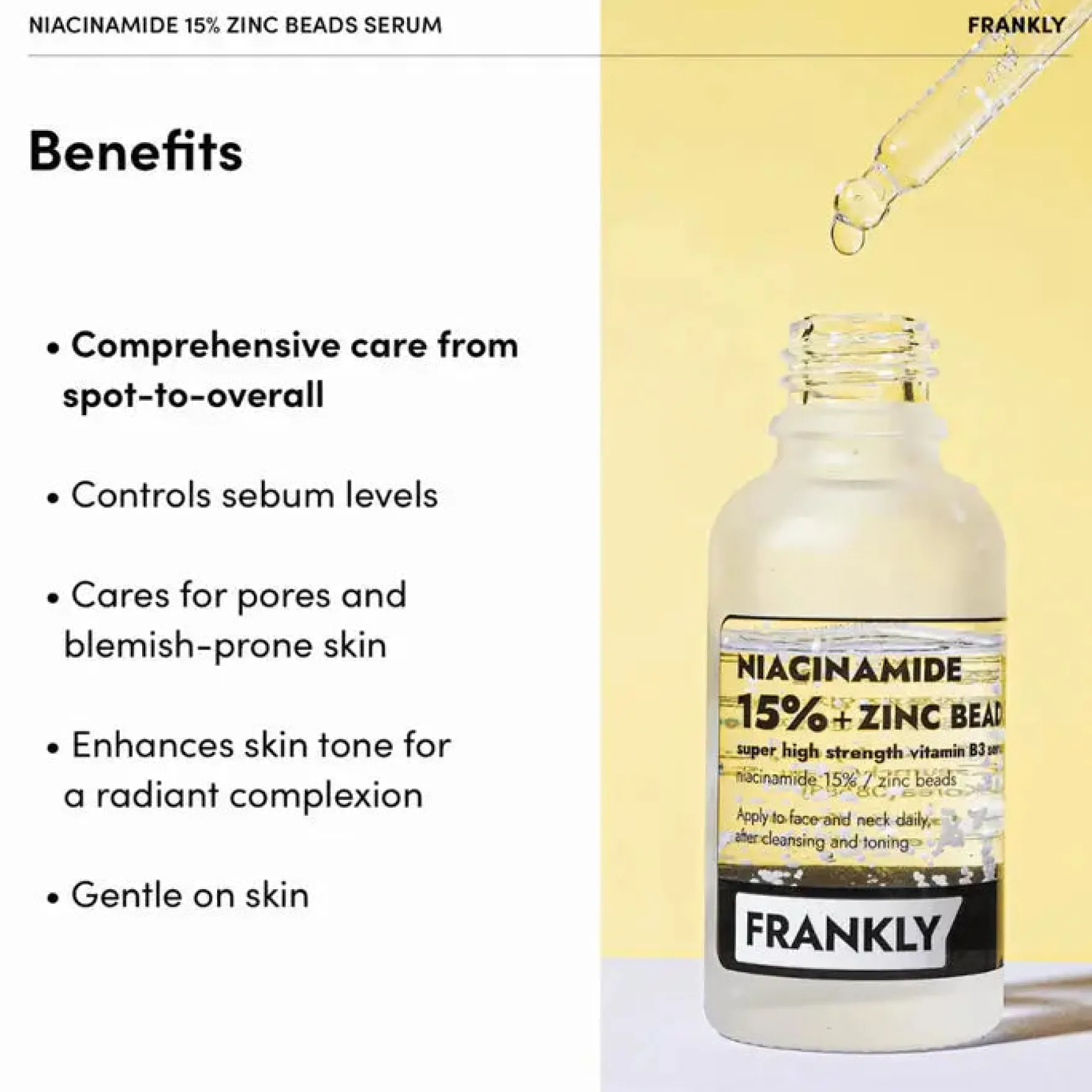 Niacinamide 15% Zinc Beads Serum