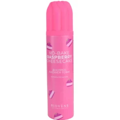 No-bake Raspberry Cheesecake Whipped Shower Foam