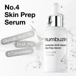 No.4 Ceramide AHA Glazed Skin Prep Serum