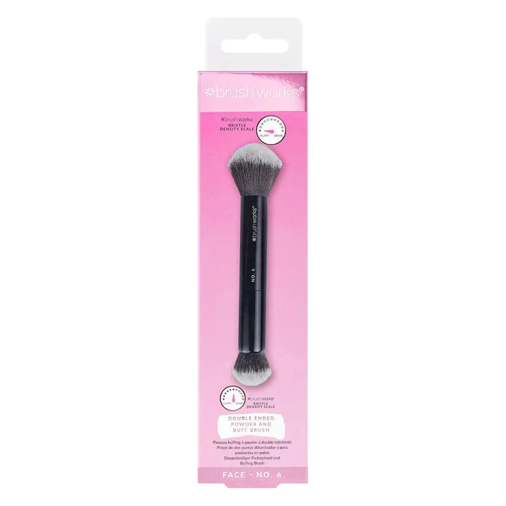 No. 6 Double Ended Powder and Buff Brush