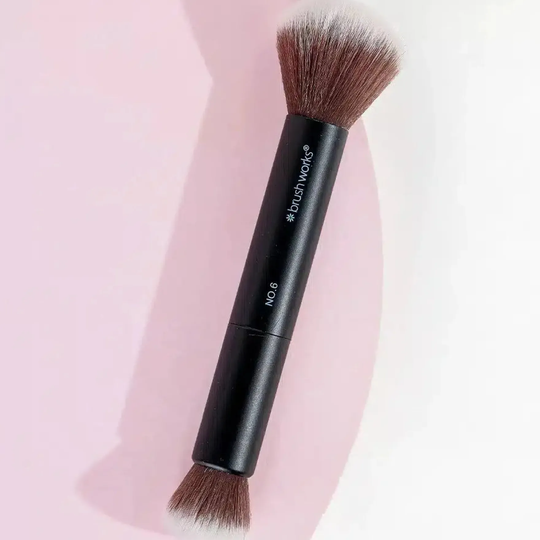 No. 6 Double Ended Powder and Buff Brush