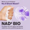 No.9 NAD Bio Lifting Full Cover Facial Mask 4-Pack