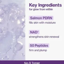 No.9 NAD+ PDRN Glow Boosting Toner