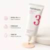 No.3 No Filter Tone-Up Sun Serum 01 Blur