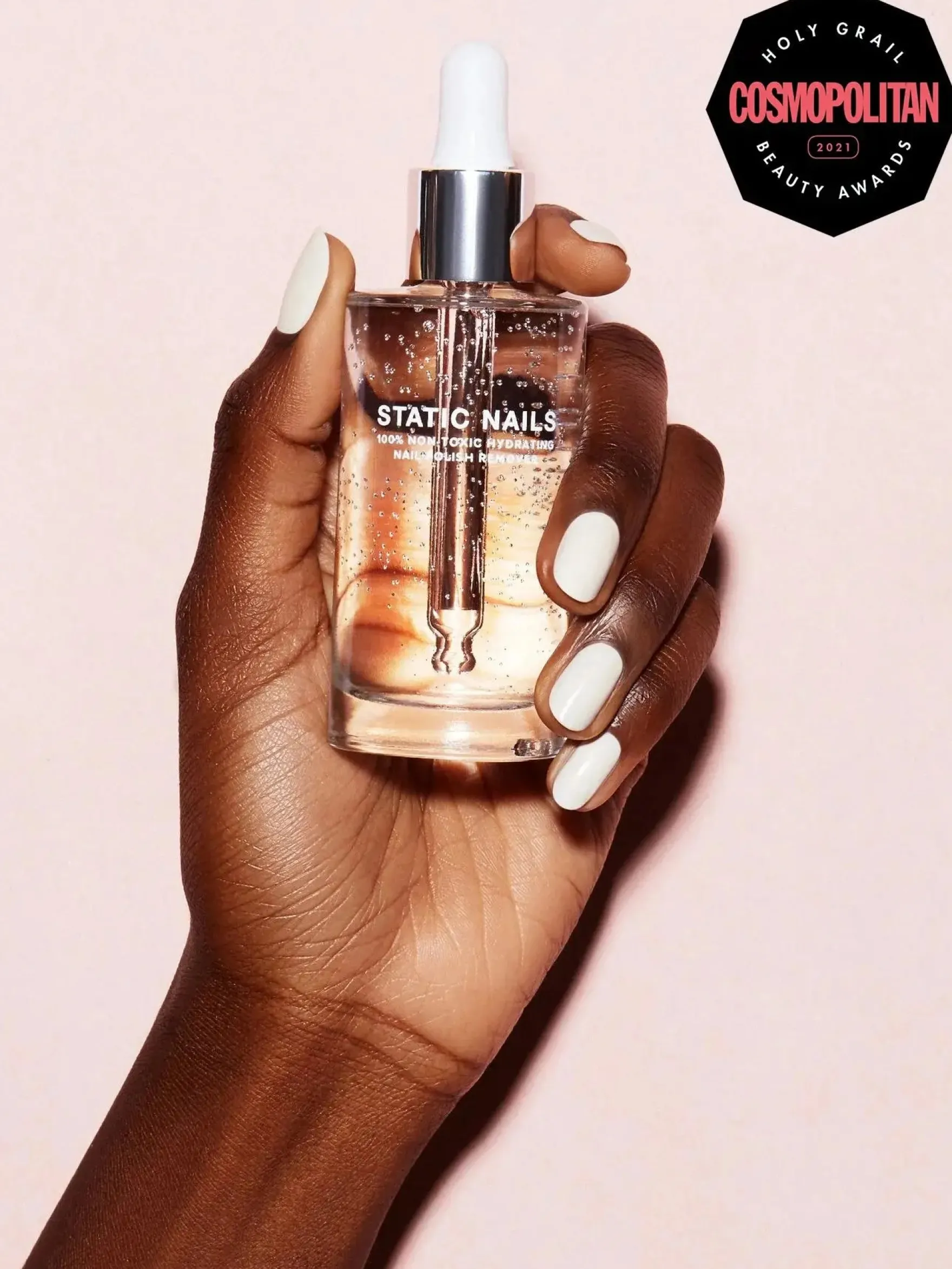 100% Non-Toxic, Odorless Polish & Pop-On Remover Clear