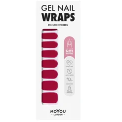 Non-UV Gel Wraps Hot Drama