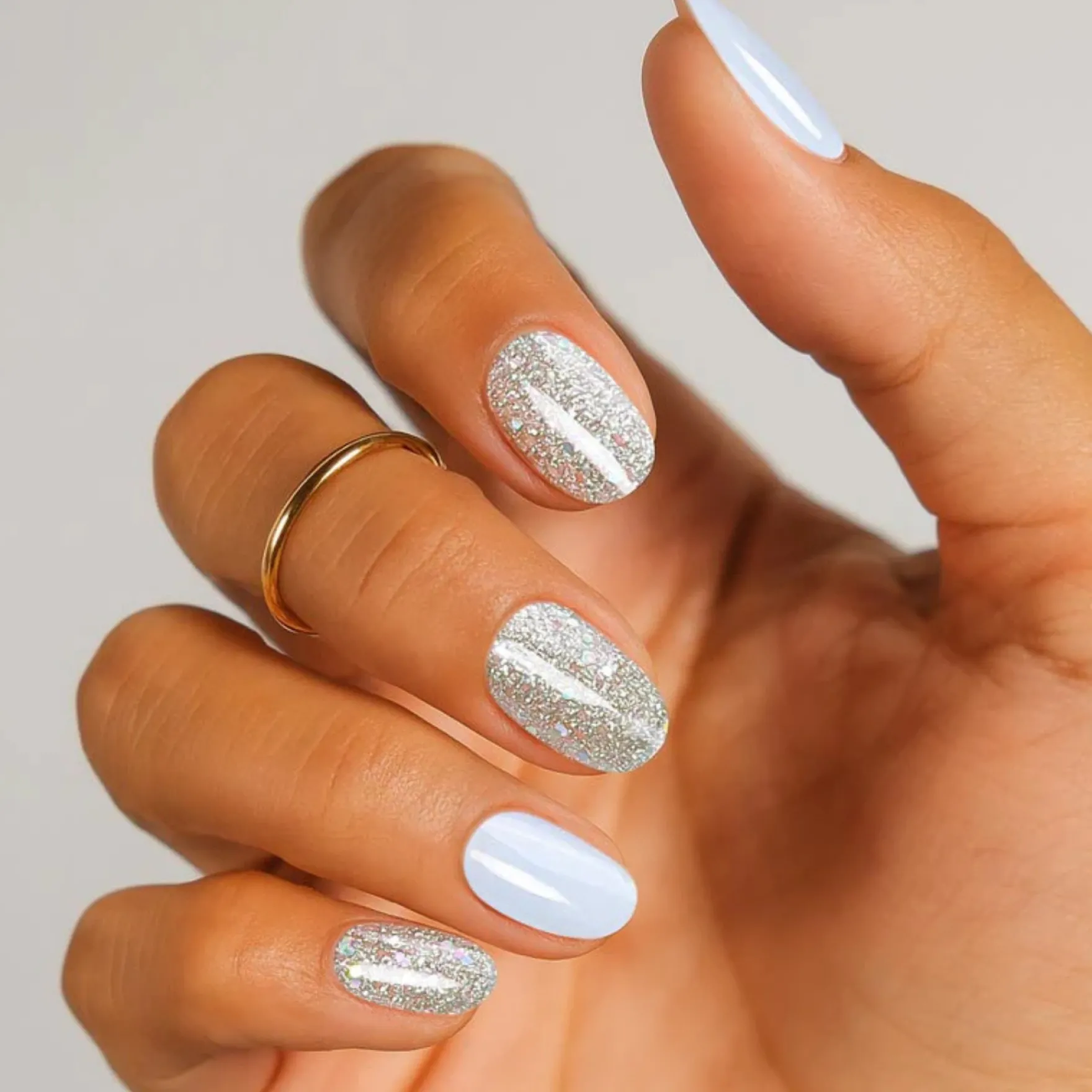 Non-UV Gel Wraps Icy Luxe