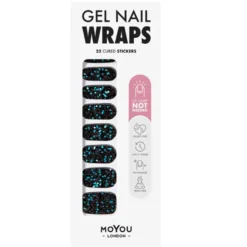 Non-UV Gel Wraps Night Code