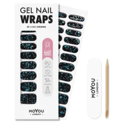Non-UV Gel Wraps Night Code