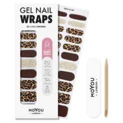 Non-UV Gel Wraps Savage Chic
